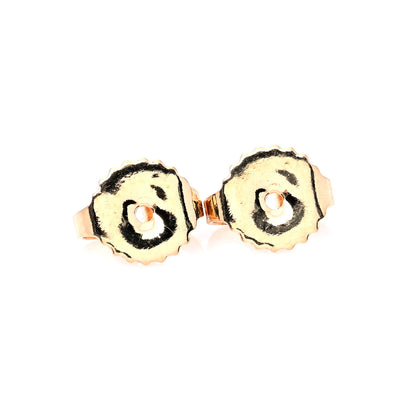 Tiffany 18K Yellow Gold White Gold Multi Heart Drop Earrings 7 of 8
