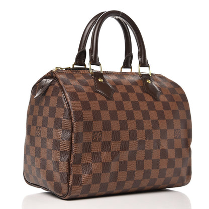 Louis Vuitton Damier Ebene Speedy 25 3 of 9