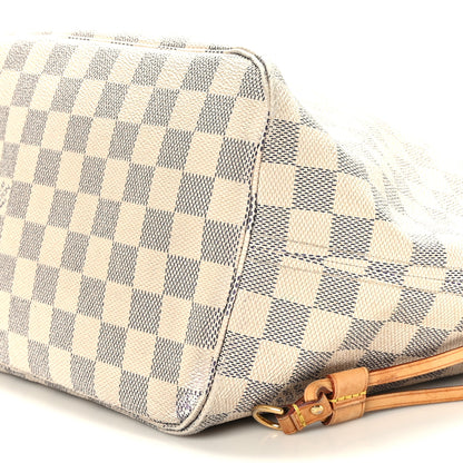 Louis Vuitton Damier Azur Neverfull MM 9 of 10