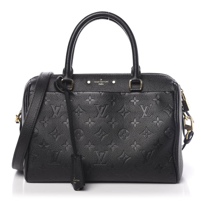 Louis Vuitton Empreinte Speedy Bandouliere 25 NM Black 1 of 11