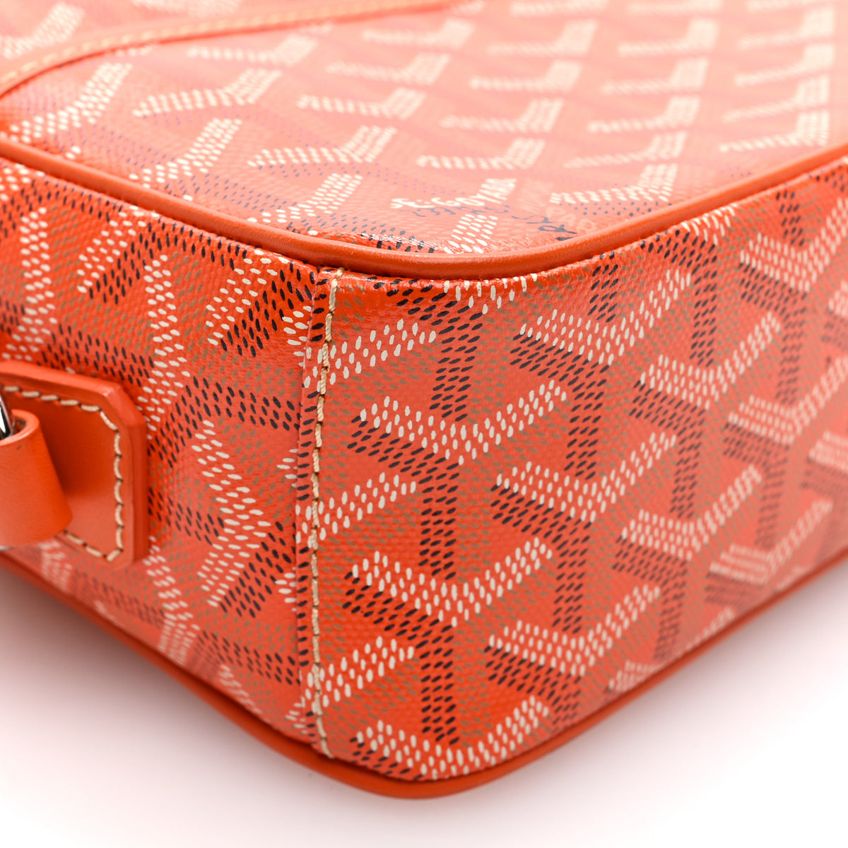 Goyard Goyardine Sac Cap Vert Orange 8 of 9