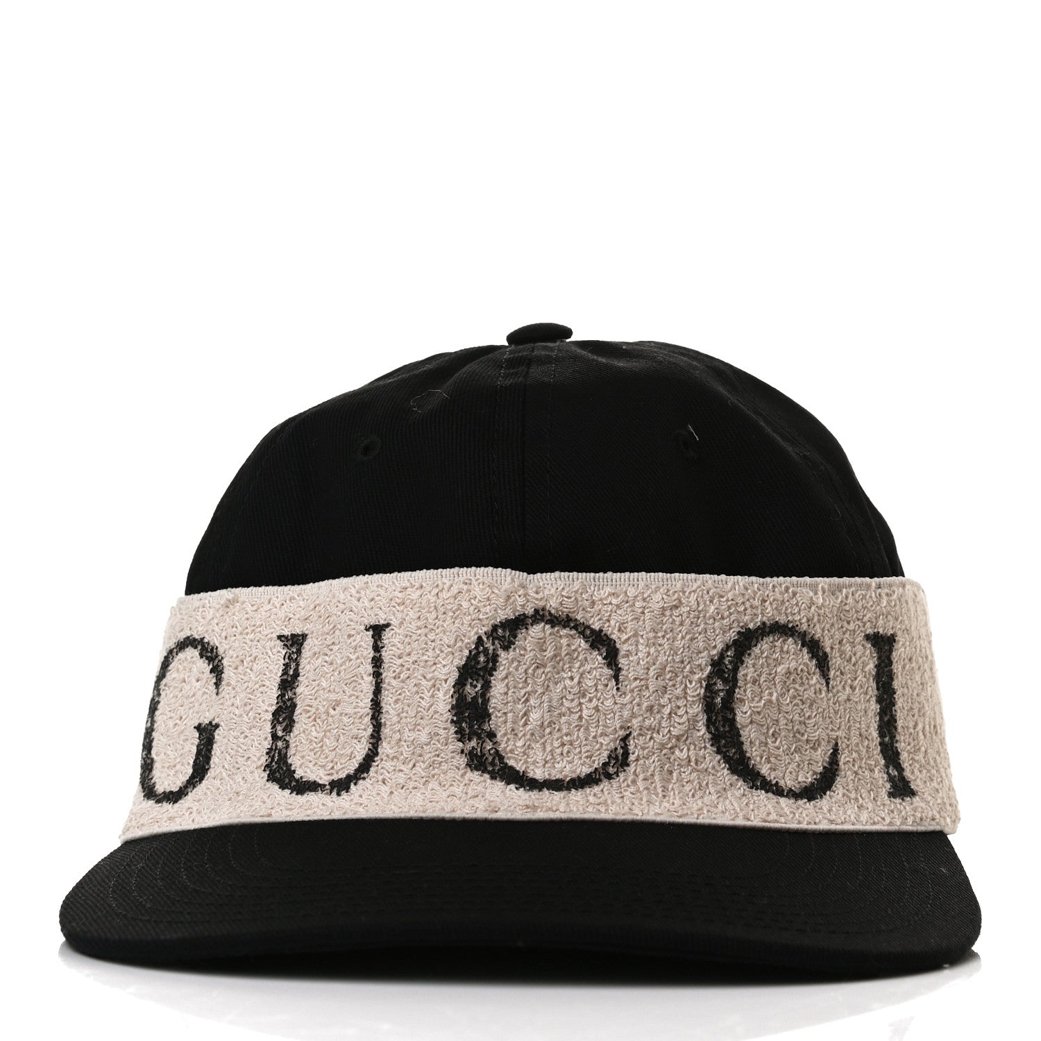 Gucci Gabardine Gucci Headband Baseball Hat S Black 2 of 8