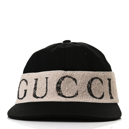 Gucci Gabardine Gucci Headband Baseball Hat S Black 2 of 8