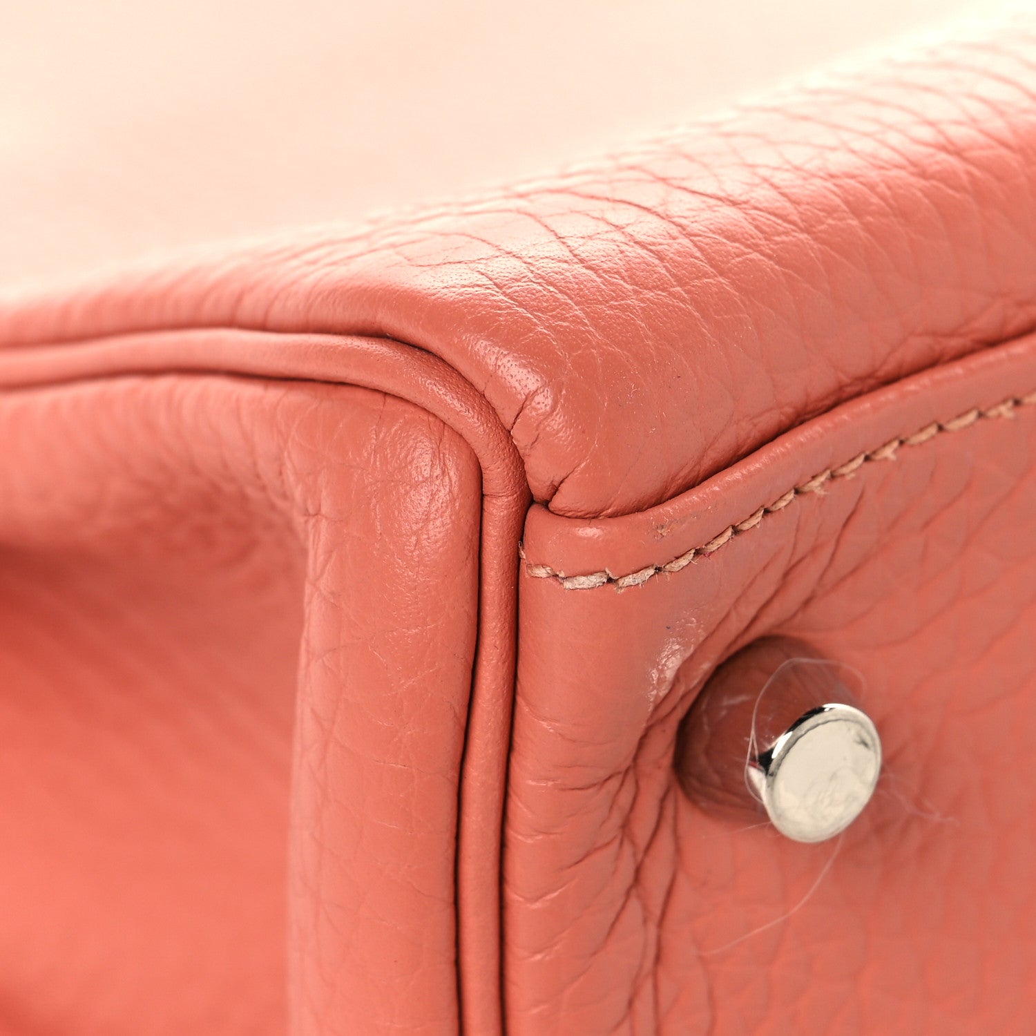 Hermes Taurillon Clemence Kelly Retourne 28  Rose Thé 11 of 13