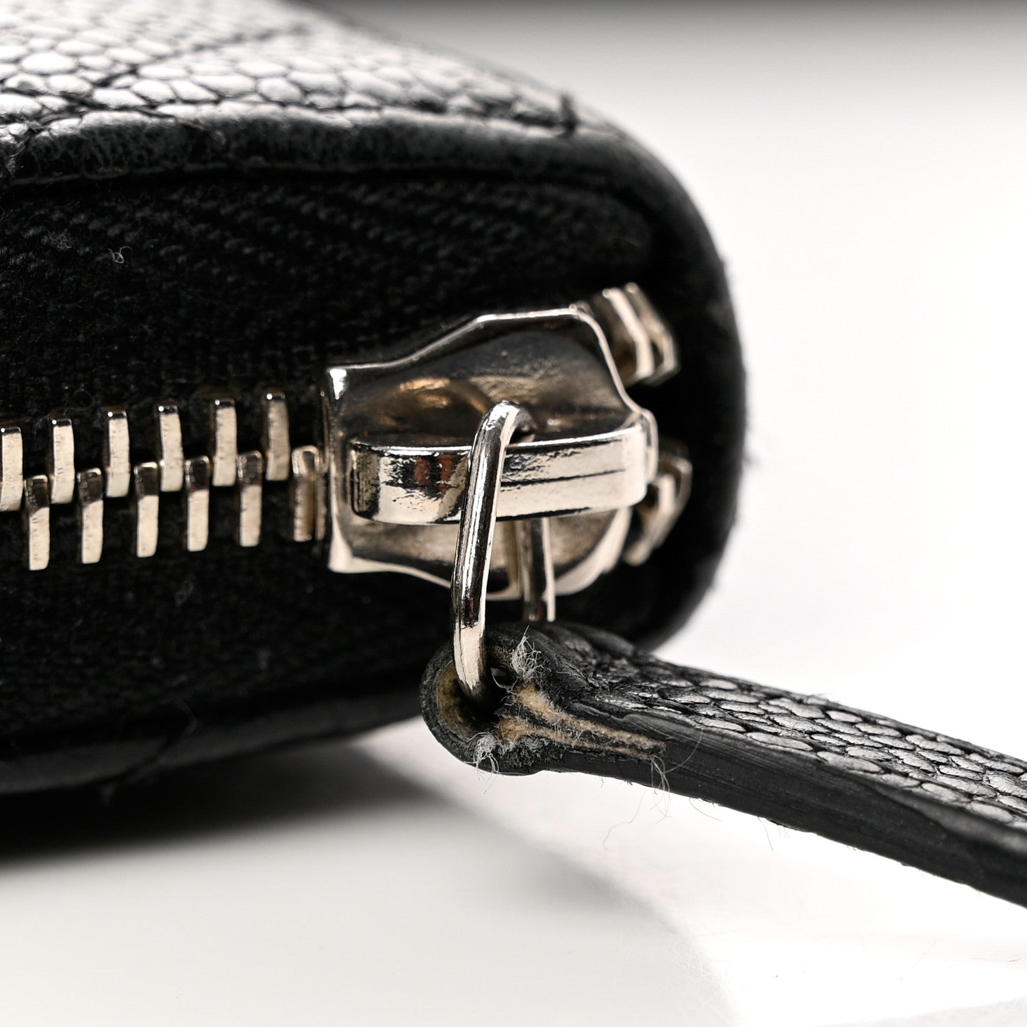 Chanel Caviar Quilted Large Gusset Zip Around Wallet Black 12 of 13