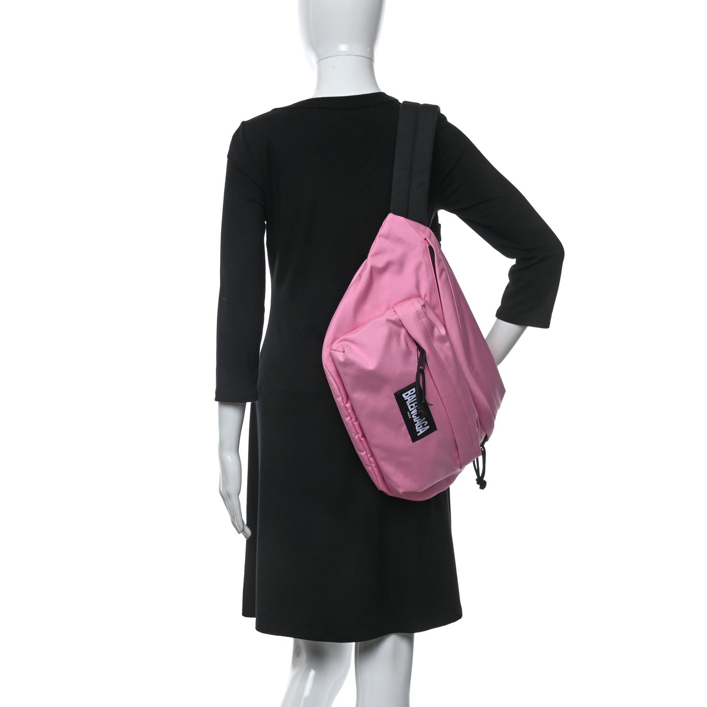 Nylon Oversized XXL Beltpack Pink