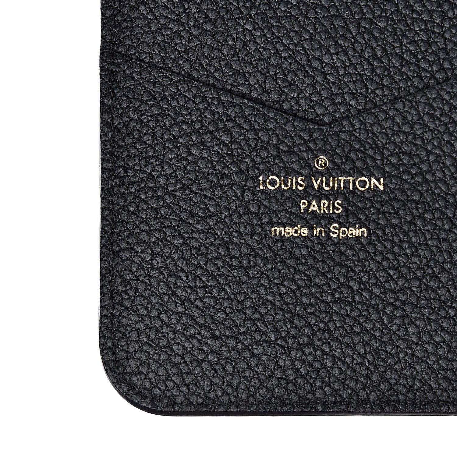 Louis Vuitton Empreinte iPhone XS Max Folio Case Black 6 of 7