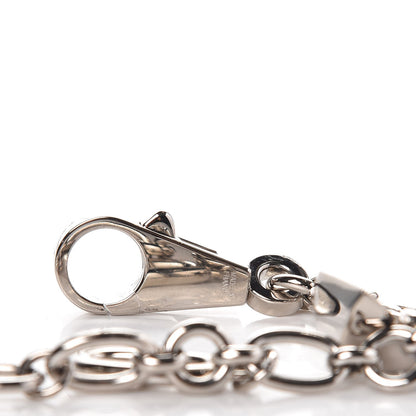 Hermes Palladium Olga Bag Charm Silver 3 of 4