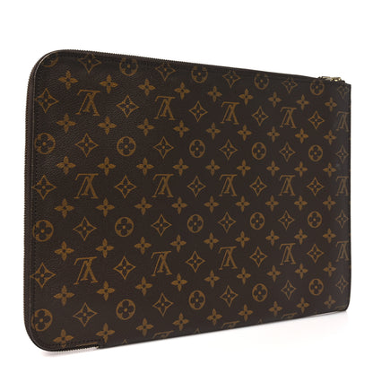 Louis Vuitton Monogram Poche Documents Portfolio Case 39 3 of 9