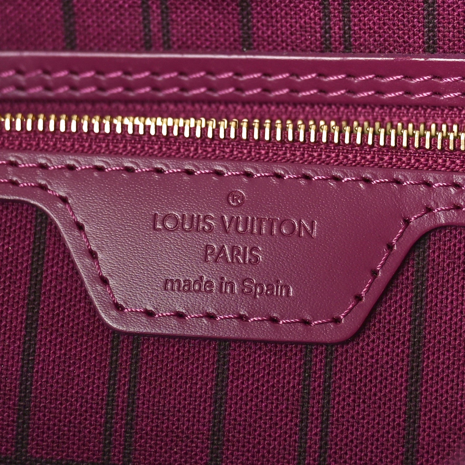 Louis Vuitton Monogram Totem Neverfull MM Magenta 7 of 11