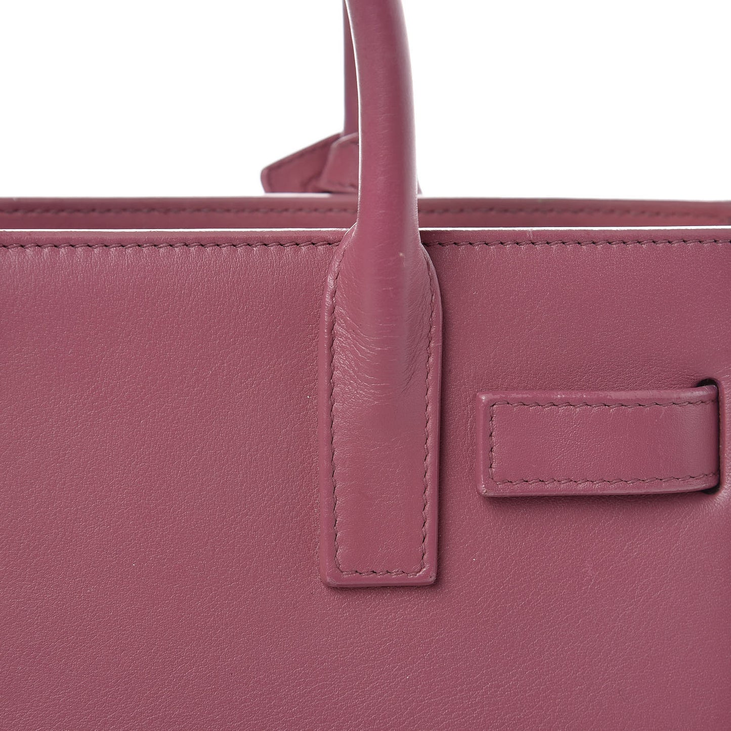 Calfskin Nano Sac De Jour Rose Dark