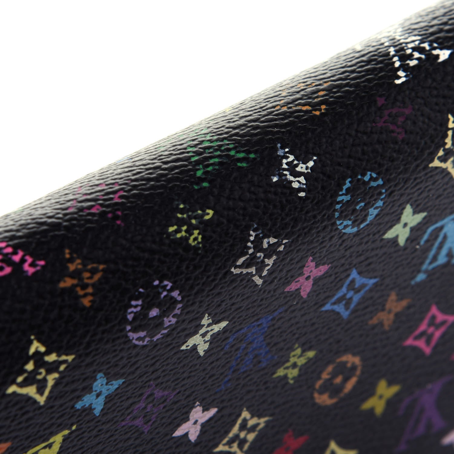 Louis Vuitton Monogram Multicolor Zippy Wallet Black Grenade 4 of 4