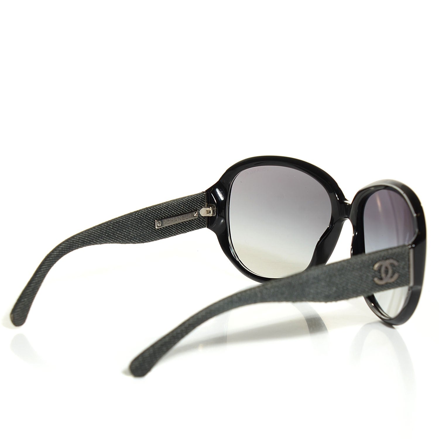 Chanel Denim CC Sunglasses 5163 Black 2 of 5