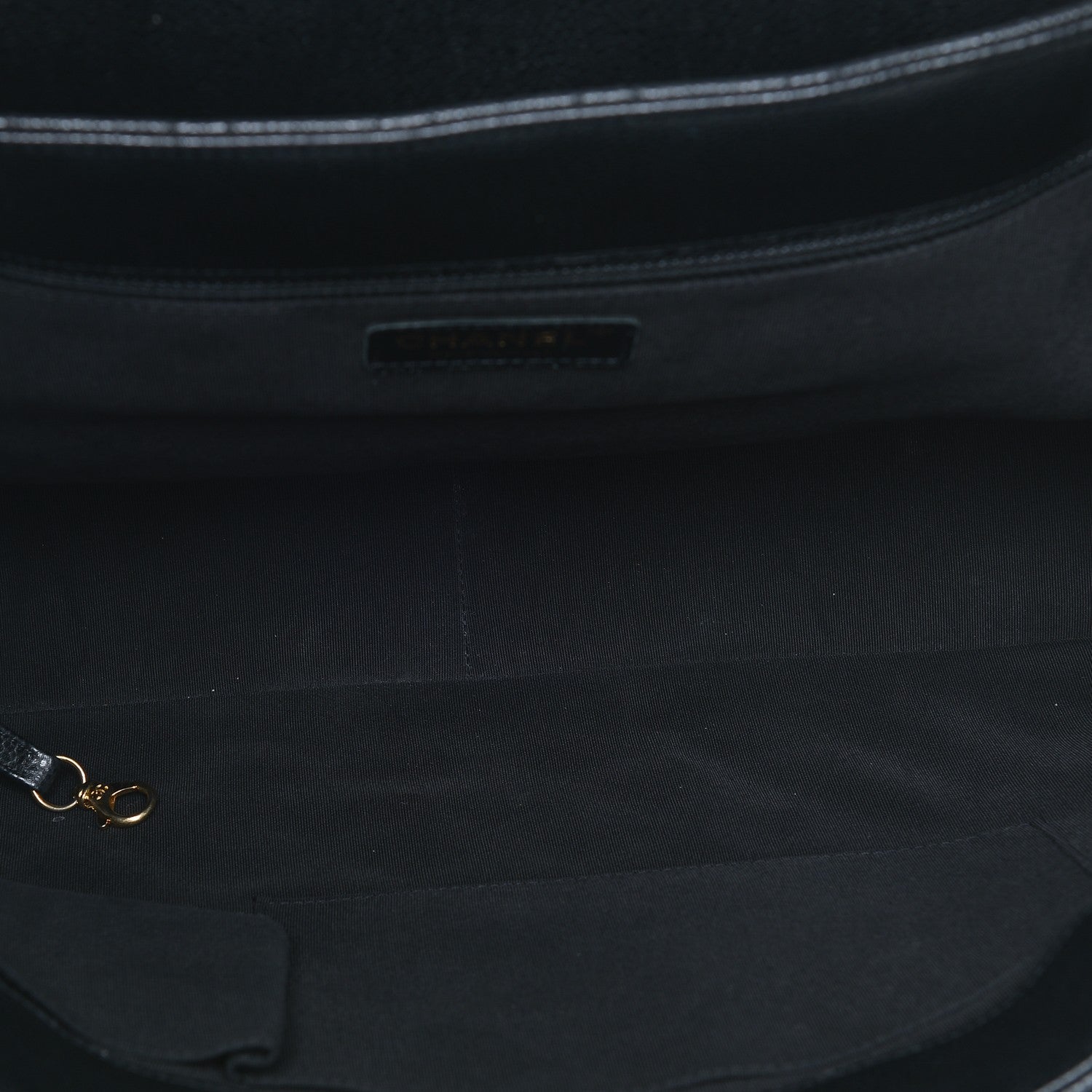 Chanel Caviar Quilted Flap Tote Black 5 of 7