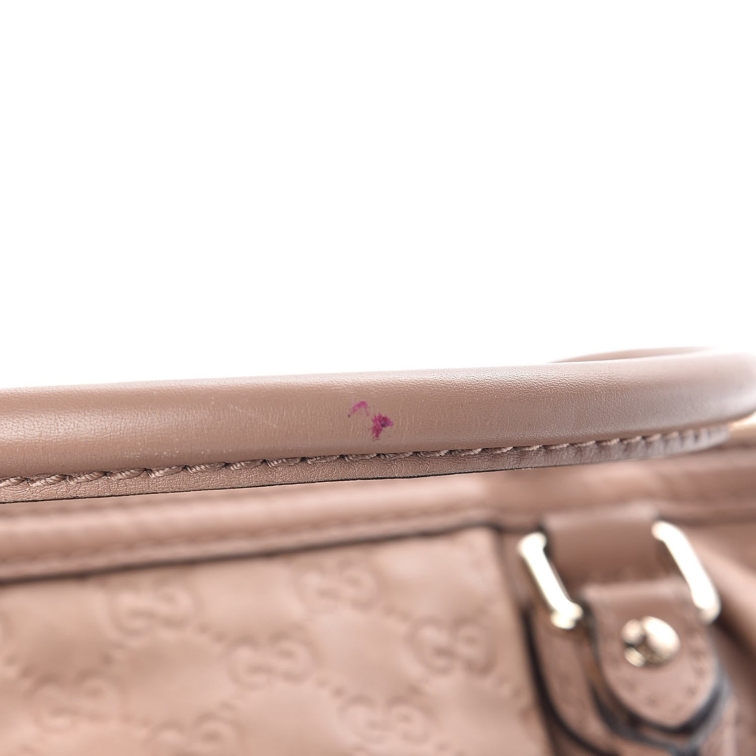 Gucci Guccissima Medium Sukey Top Handle Bag Dusty Rose 8 of 10