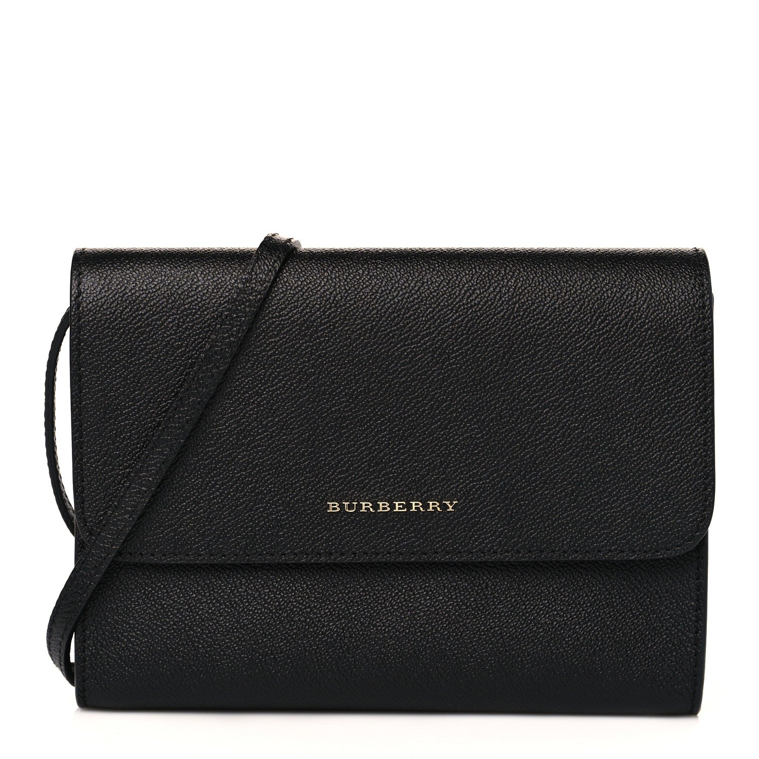 Burberry Grainy Calfskin Small Loxley Crossbody Black 1 of 9