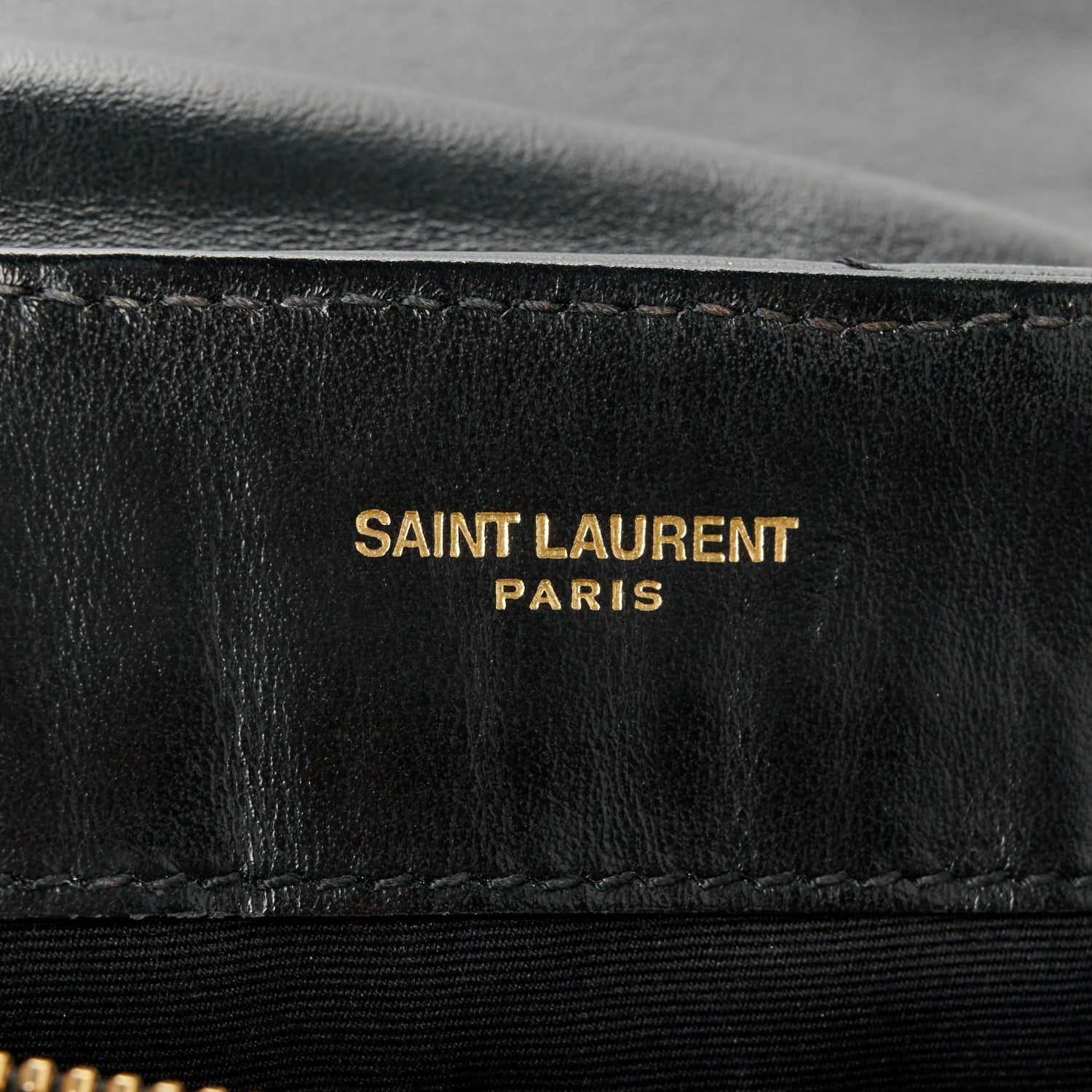 Saint Laurent Calfskin Y Quilted Monogram Small Loulou Chain Satchel Black 6 of 12