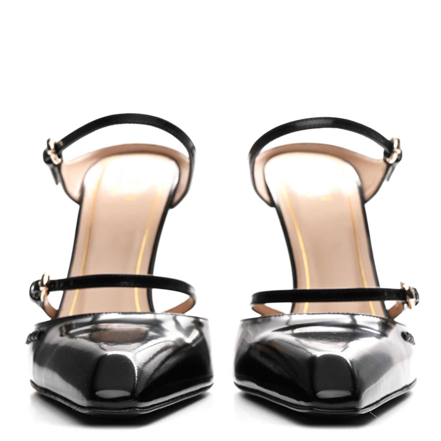 Regent Calfskin Wedge Mules 37 Black