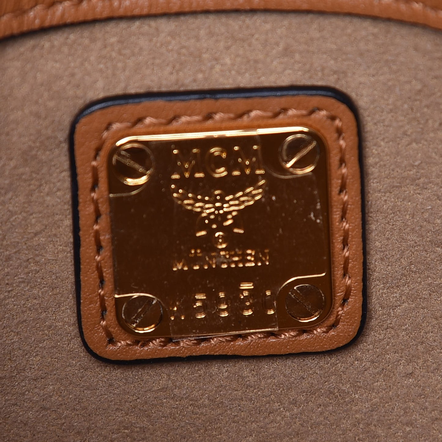 Visetos Small Millie Crossbody Bag Cognac