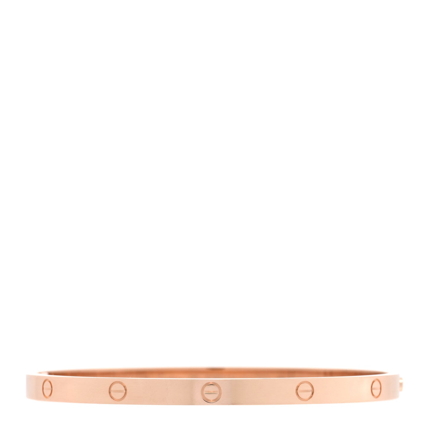 18K Pink Gold Medium LOVE Bracelet 20