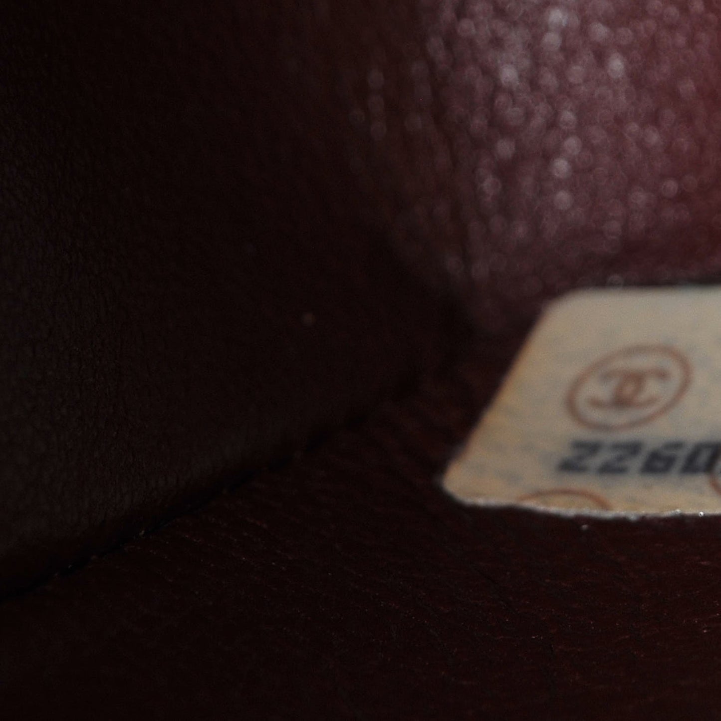 Lambskin Quilted Mini Square Flap Black