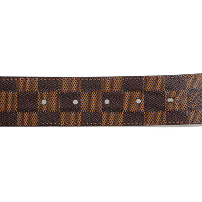 Louis Vuitton Damier Ebene LV Initiales Belt 100 40 7 of 9