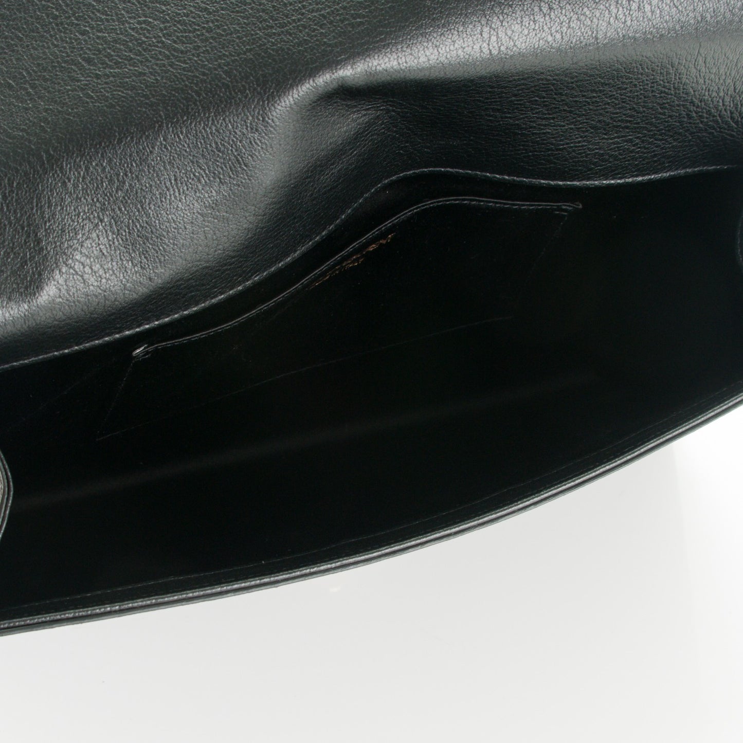 Calfskin Monogram Large Belle De Jour Clutch Black