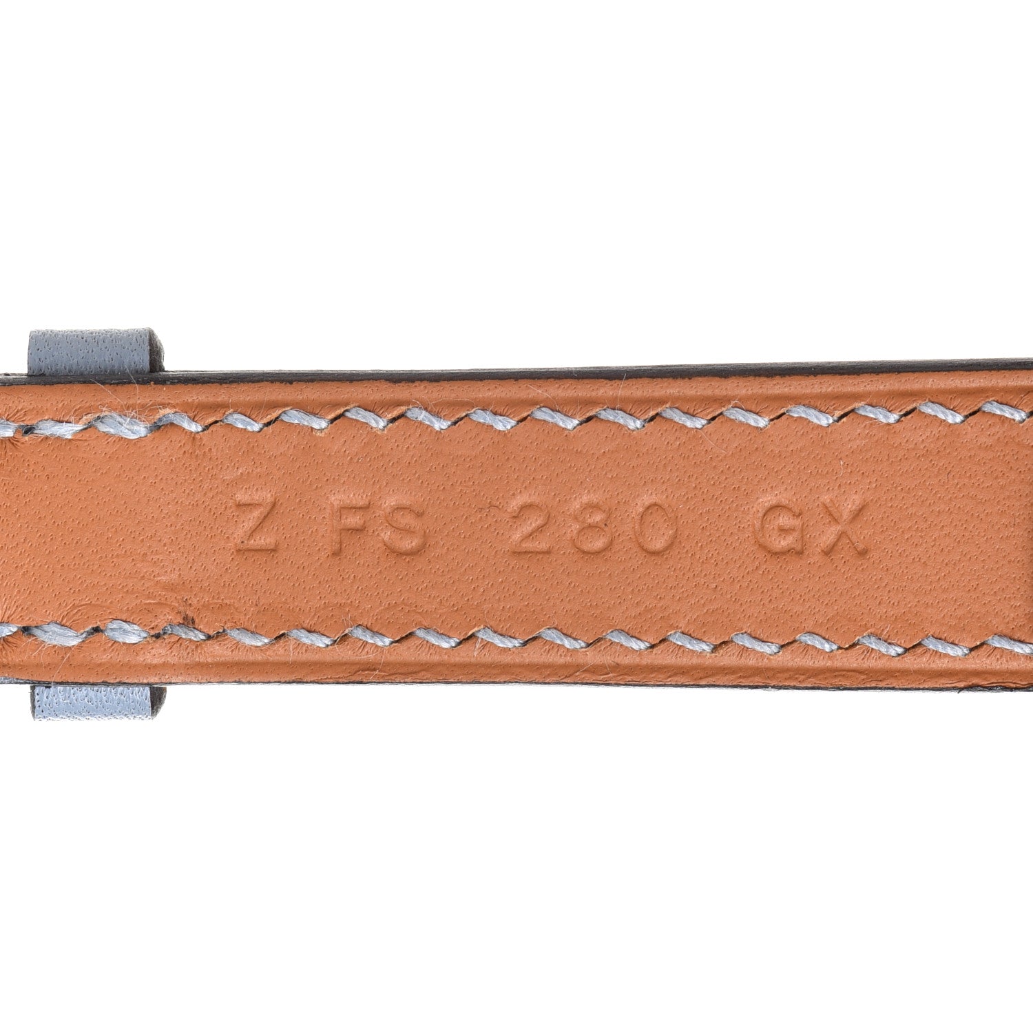Hermes Swift 41mm Apple Watch Attelage Double Tour Band Bleu Lin 4 of 8