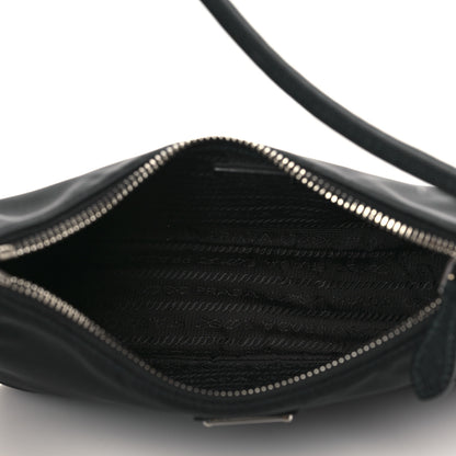 Prada Tessuto Nylon Saffiano Mini Re-Edition 2005 Bag Black 5 of 6