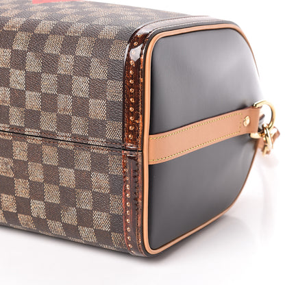 Louis Vuitton Transformed Damier Ebene Time Trunk Speedy Bandouliere 25 Black 10 of 10