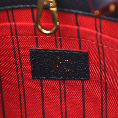 Louis Vuitton Empreinte Montaigne BB Marine Rouge 6 of 9