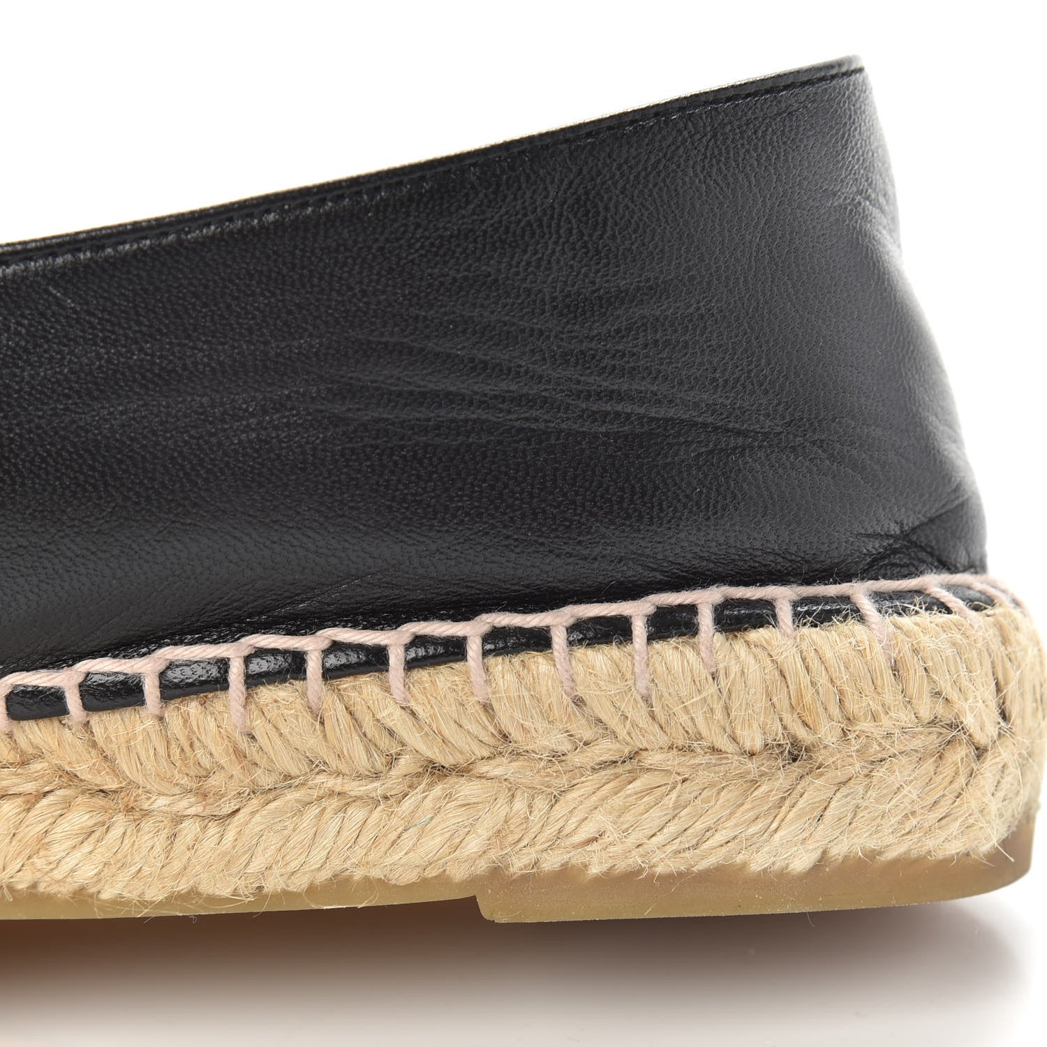 Chanel Lambskin CC Espadrilles 38 Black 10 of 11
