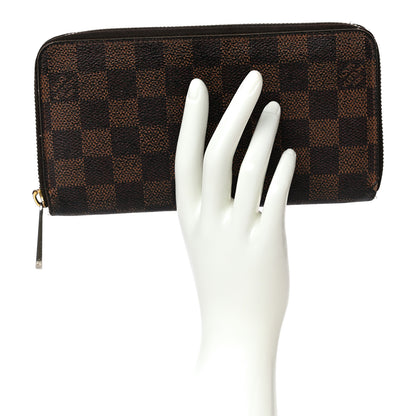 Louis Vuitton Damier Ebene Zippy Wallet 2 of 21