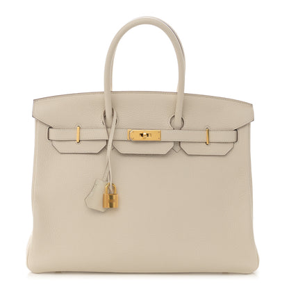 Hermes Togo Birkin 35 Craie 1 of 10