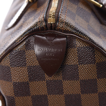 Louis Vuitton Damier Ebene Speedy 25 14 of 16