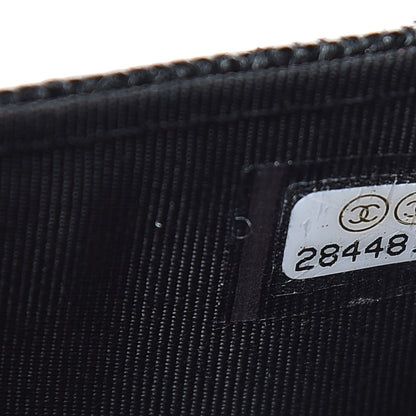 Chanel Caviar Quilted CC Zip Card Holder Black 7 of 8