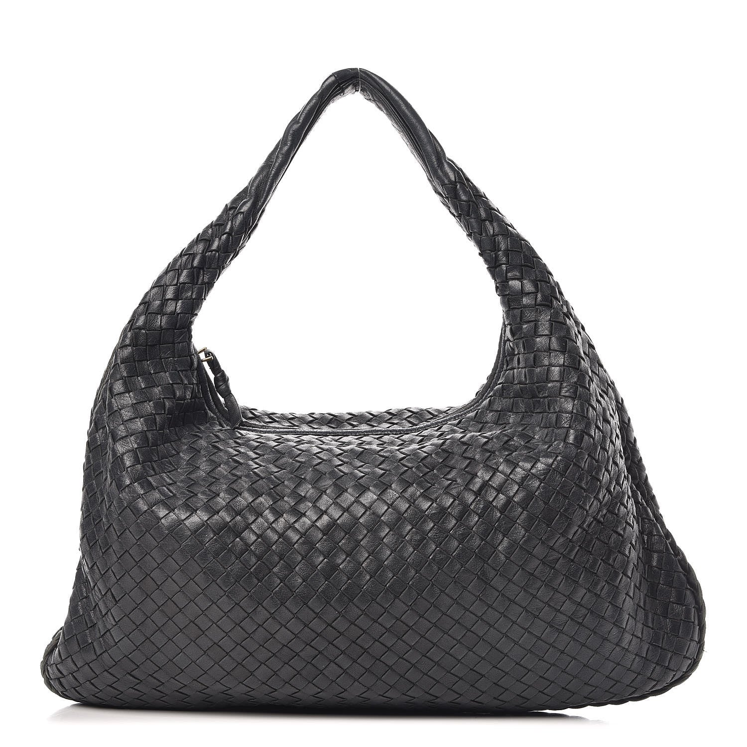 Bottega Veneta Nappa Intrecciato Large Veneta Hobo Black 1 of 11