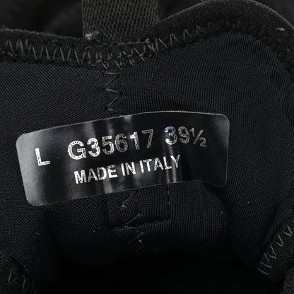 Chanel Velvet Calfskin Mixed Fibers CC Sneakers 39.5 Black 8 of 8