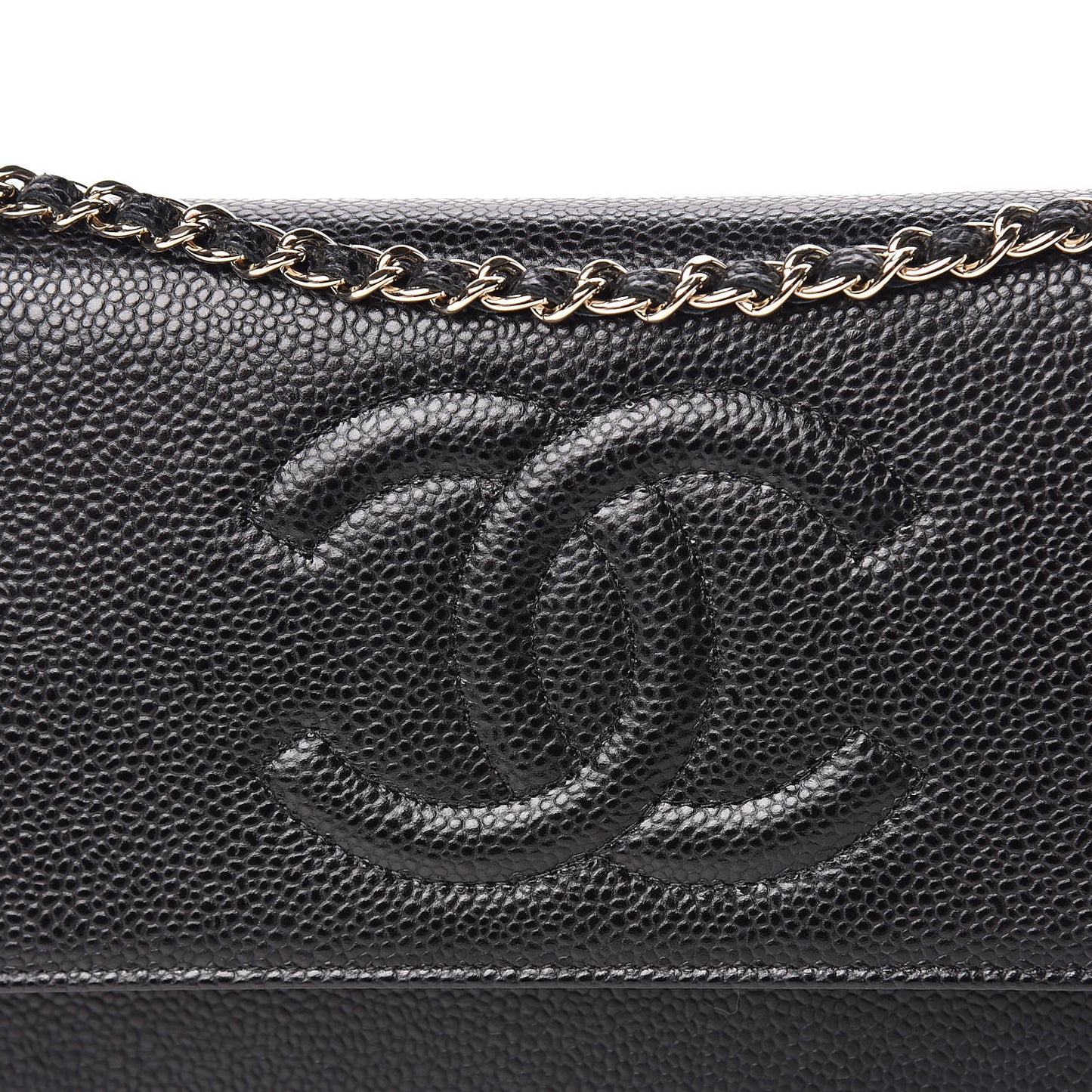 Caviar Timeless CC Wallet On Chain WOC Black