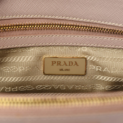 Prada Saffiano Small Galleria Double Zip Tote Cammeo 7 of 8
