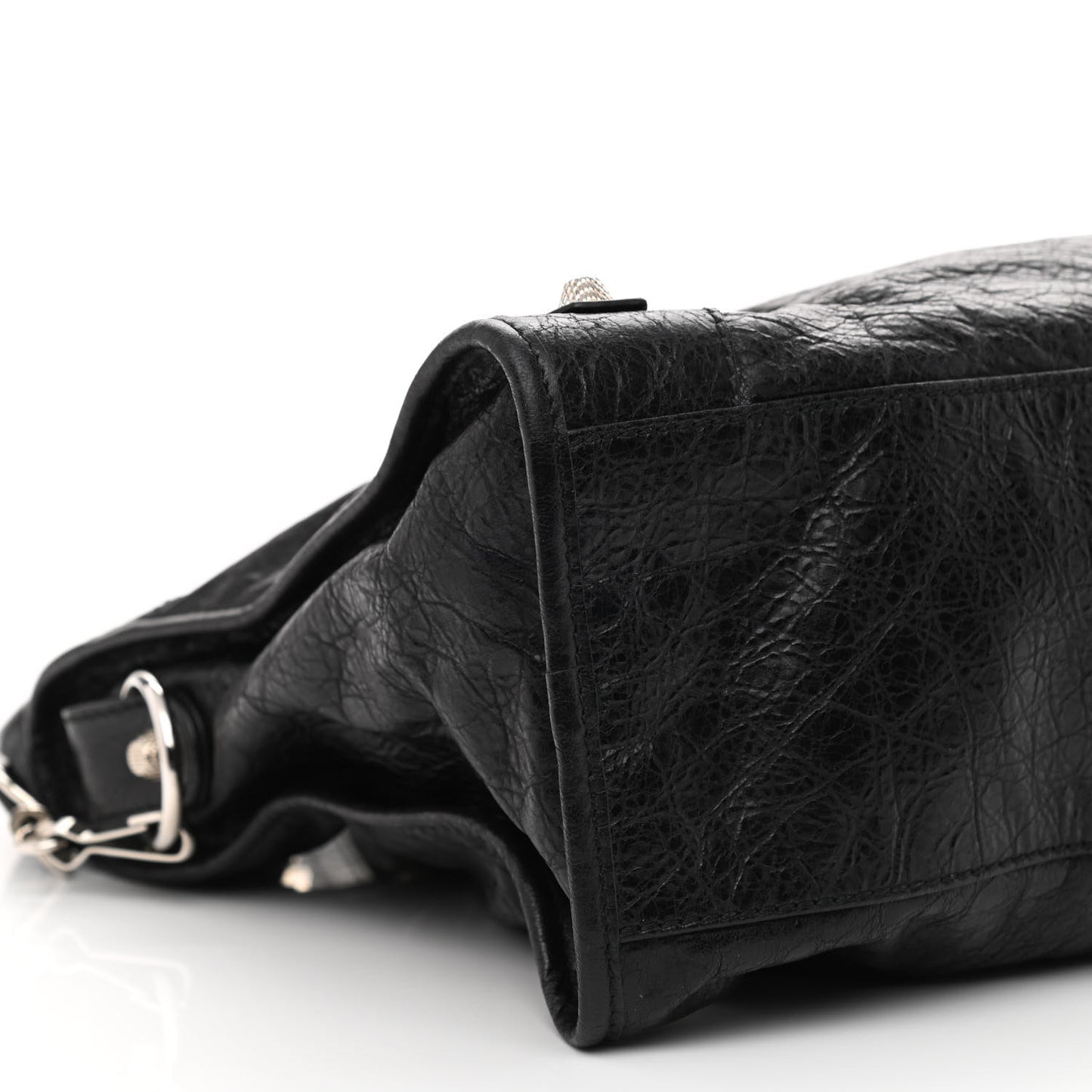 Agneau Giant 12 Silver Hardware City Black