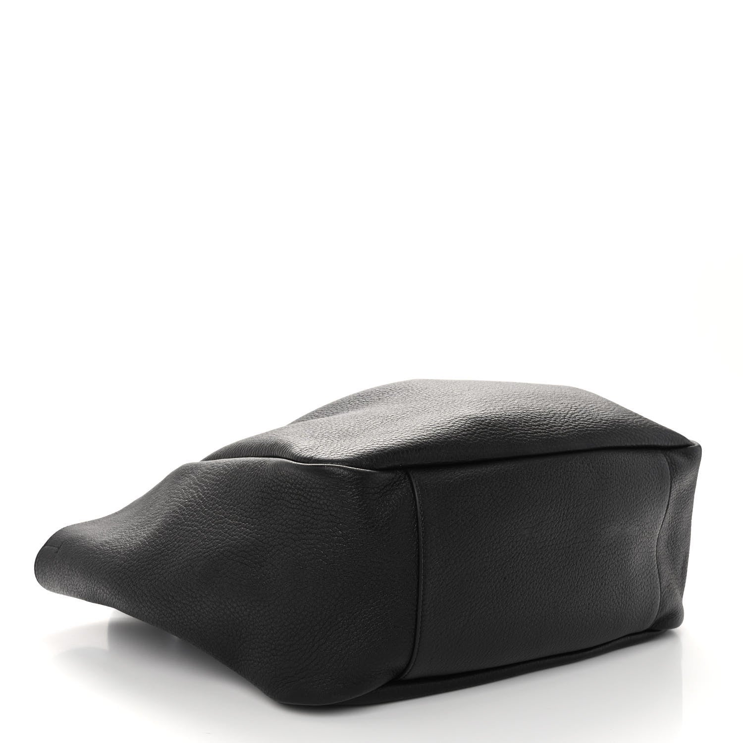 Saint Laurent Grained Deerskin Bea Tote Black 4 of 9