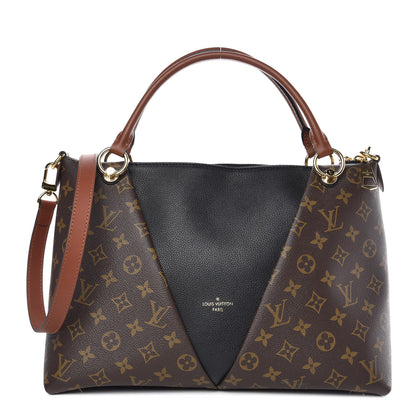 Louis Vuitton Monogram V Tote MM Black 1 of 9
