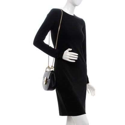 Chloe Grained Lambskin Mini Drew Shoulder Bag Black 2 of 6