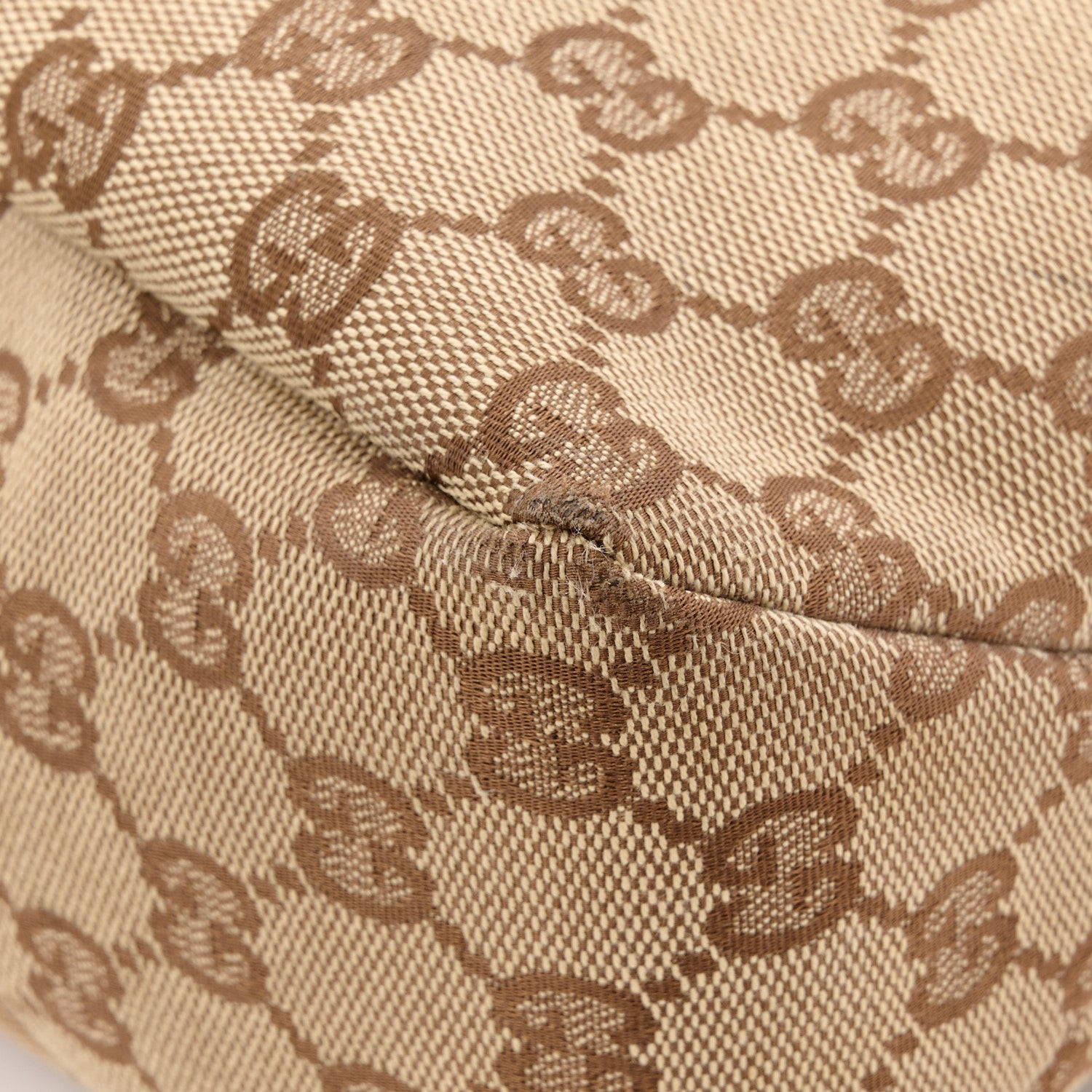 Gucci Monogram Medium Horsebit Chain Hobo Dark Brown 12 of 18