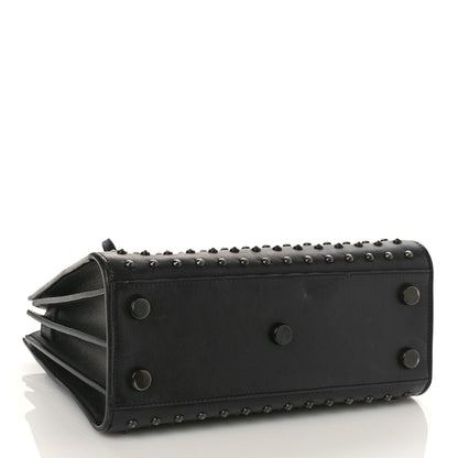Saint Laurent Calfskin Studded Nano Sac De Jour Black 3 of 8