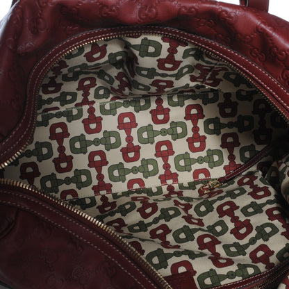 Gucci Guccissima 85th Anniversary Large Boston Rusty Red 8 of 8