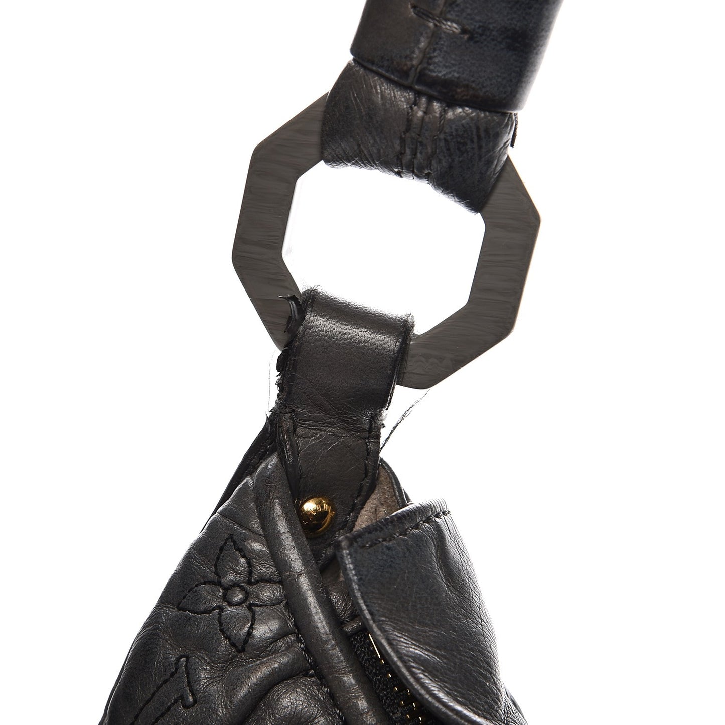 Lambskin Nimbus Olympe GM Anthracite