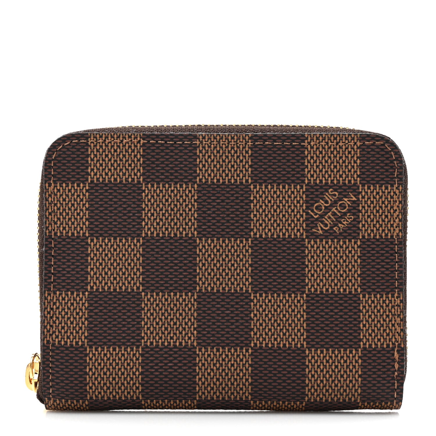 Louis Vuitton Damier Ebene Zippy Coin Purse 1 of 8
