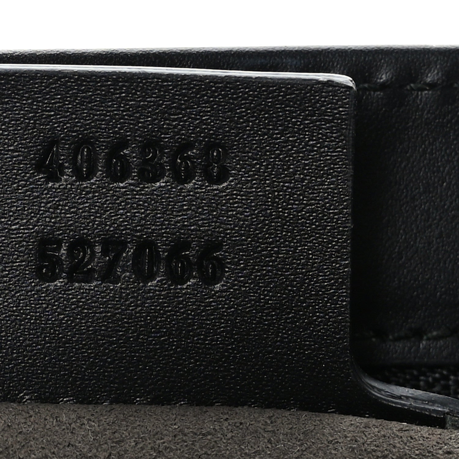 Gucci Guccissima Signature Single Buckle Flap Messenger Bag Black 7 of 9